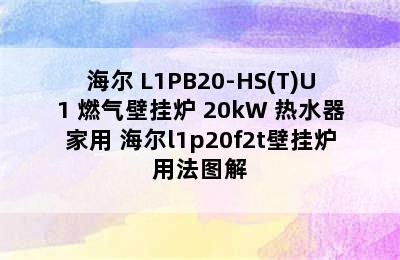 Haier/海尔 L1PB20-HS(T)U1 燃气壁挂炉 20kW 热水器家用 海尔l1p20f2t壁挂炉用法图解